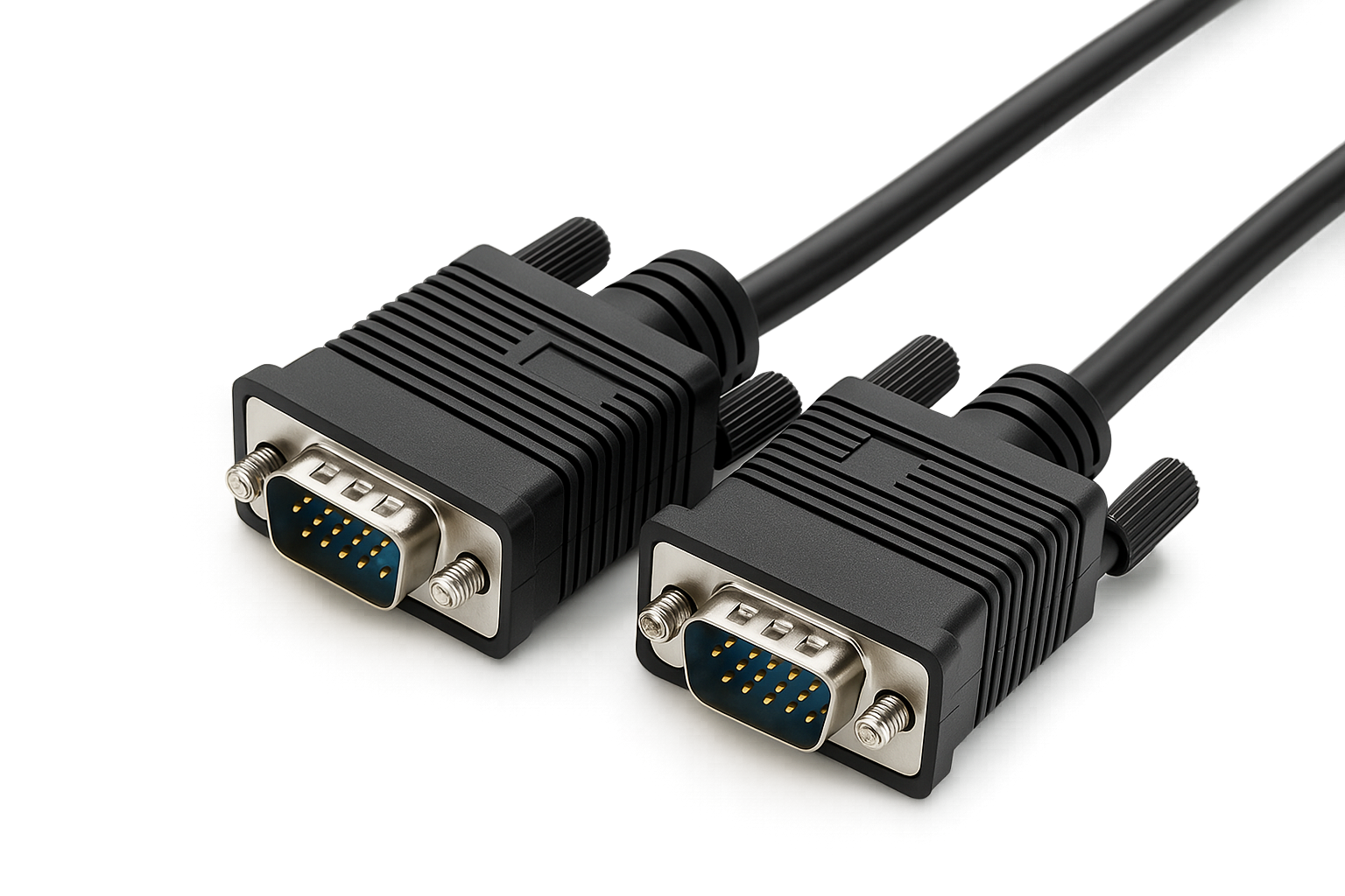 VGA Cable - Male to Male Monitor Cable for PC Desktop Laptop Connection