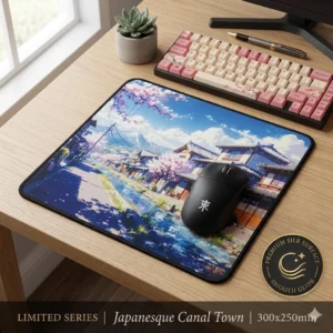 ProGlide Gaming Mouse Pad – 21×26 cm Smooth Surface Anti-Slip Mouse Pad for Gaming & Office Use - Anime